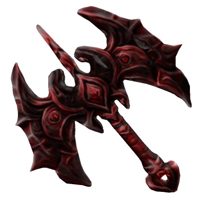 Red Battle Axe