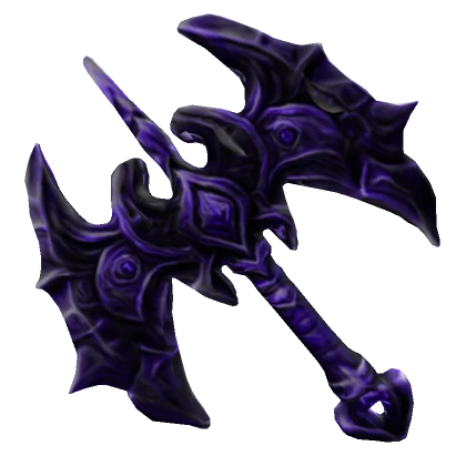 Purple Battle Axe