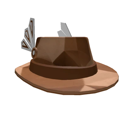 Chocolate Brown Valk Fedora