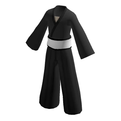 Black FreshCut Kimono