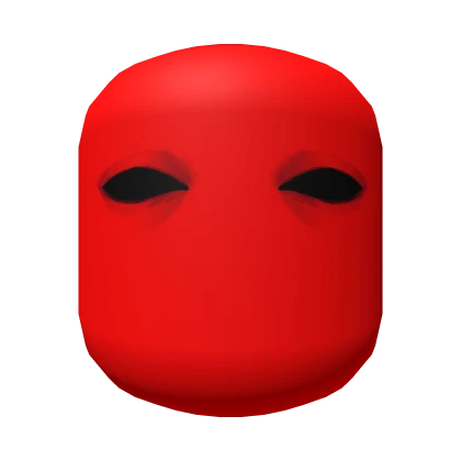 Empty Void Eyes Scary Face [Red]