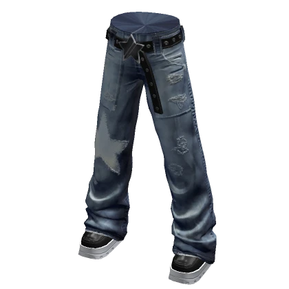 Y2K Jeans Faded Navy