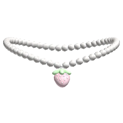 Kawaii Strawberry Necklace (3.0)