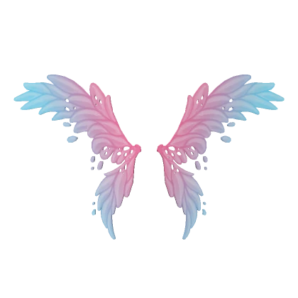 Cotton Candy Magical Fantasy Fairy Wings