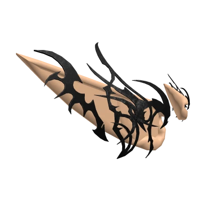 Black Cyber Elf Ear Spikes