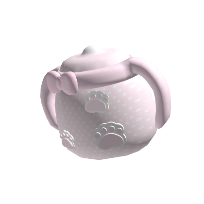 little tiny baby pink paw sippy cup (holdable)