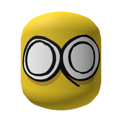 Scared Cartoony Face [Yellow]