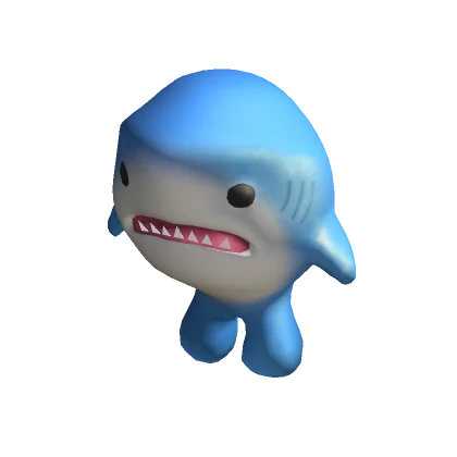 Blue Shark Cute Suit