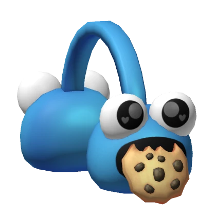 ♡ cookie muncher earmuffs