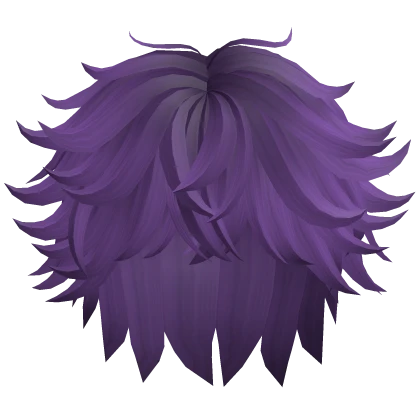 Fluffy Purple Hair