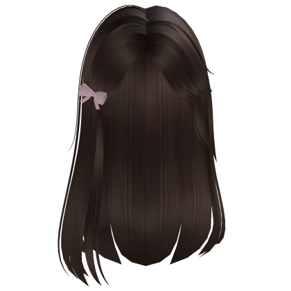 Cute trendy brown hime hair