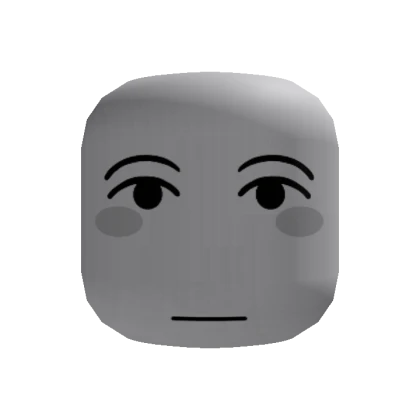 Blank stare face