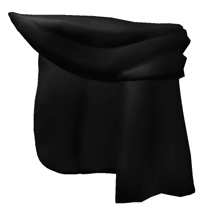 Left Black Shoulder Cloak 