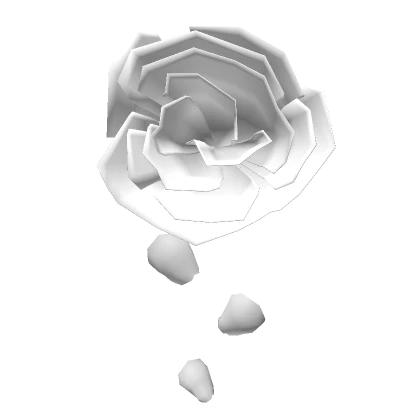  White Rose Tears (Right)