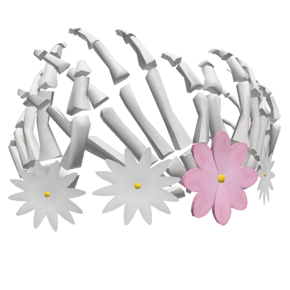 Aesthetic Skeleton Hand Crown