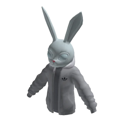 adidas Grey Shield Hoodie Mask