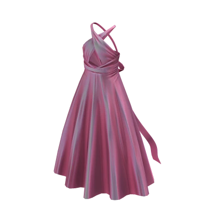 Flowy Maxi Dress - Baby Pink