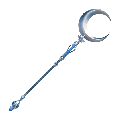 Sky Blue Staff of the Crescent Moon