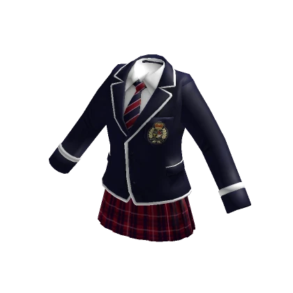 ✨Anime high school university elite uniform navy