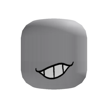 Toon Face: Curled Grin