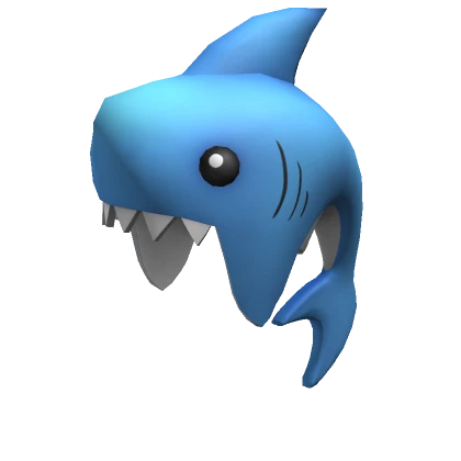 Blue Hungry Shark Hat