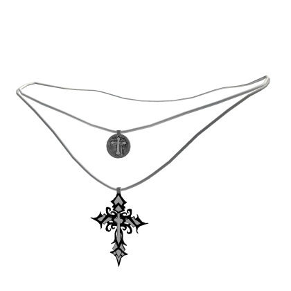 Y2k Cross Divine Double Necklace 2.0