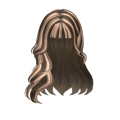 It Girl Wavy Kpop Hair in Brown w/ Blonde