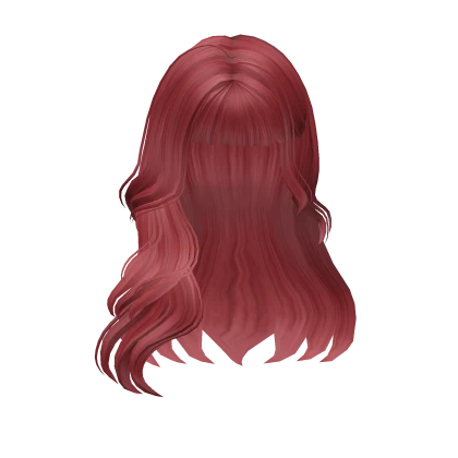 It Girl Wavy Kpop Hair in Red
