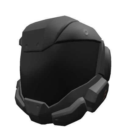 Gray Futuristic military soldier helmet