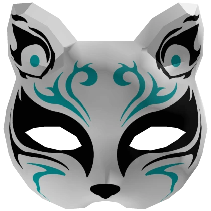 Fox Mask (blue)