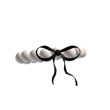 3.0 Pearl bracelet black bow ( right )