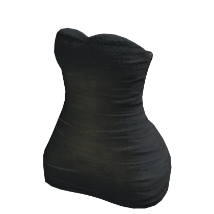 Faded Denim Sleeveless Tube Dress