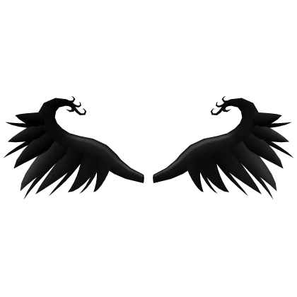 Black Angelic Wings