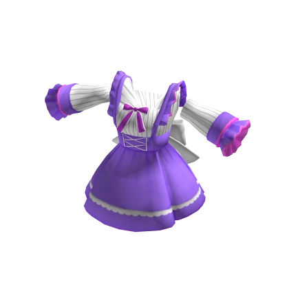 ✨ Purple anime doll dress princess skirt 