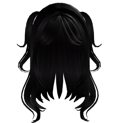 Black Anime Girl Hair