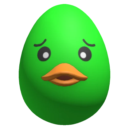 Worried Duck Egg