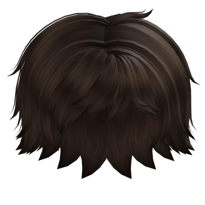 Short Messy Brown Hair