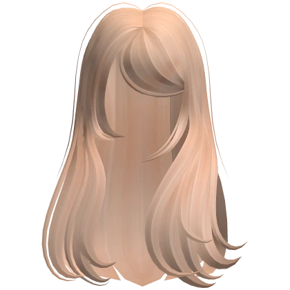 ♡ soft flowy doll hair (blonde)