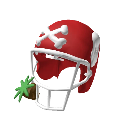 Undead Football Helmet (Red)