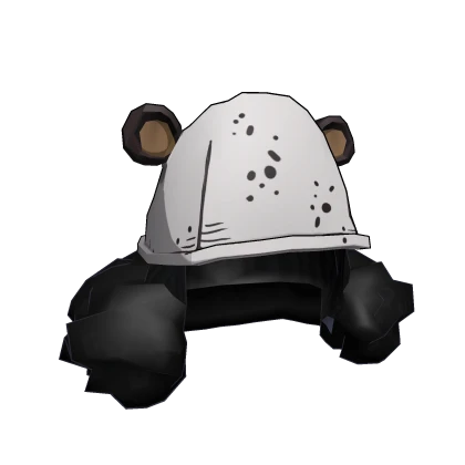 Kuma Hat w/Hair ( Anime )