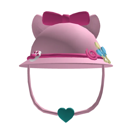 kawaii balloon pony bucket hat