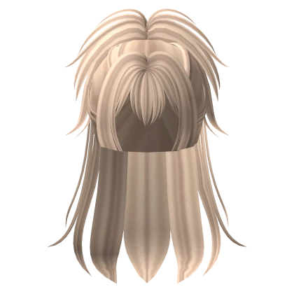 Messy Ponytail in Blonde