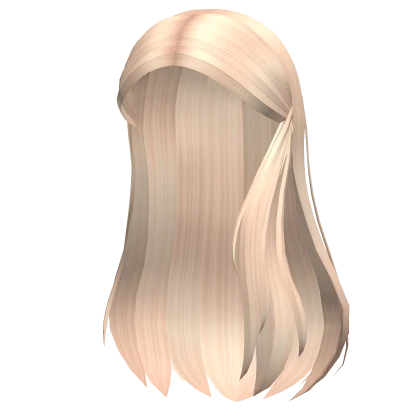 Soft Tucked Straight Hair (Blonde)