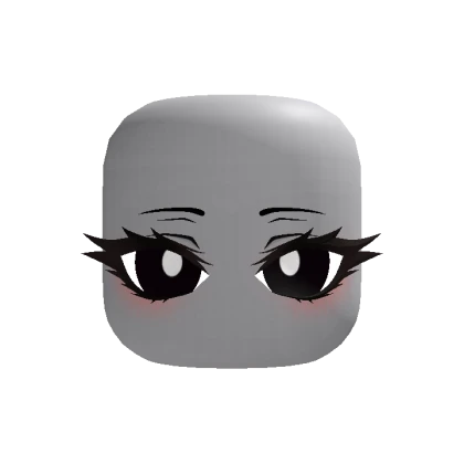 Animated Cute Chibi Eyes - Serious