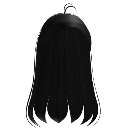 ɞ | cute dainty long black hair base