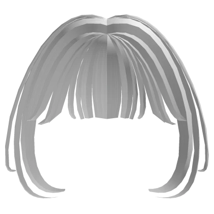 ɞ | cute dainty white bangs