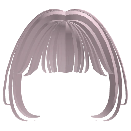 ɞ | cute dainty pastel pink bangs