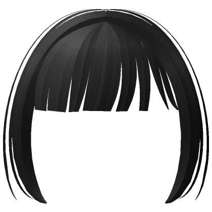 ɞ | sweet black anime bangs