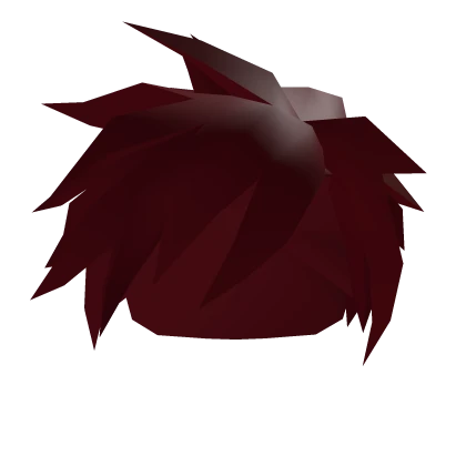 Red Anime Boy Hair