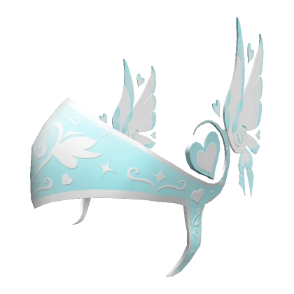 [⌛] Elegant Pastel Blue Valkyrie Helm